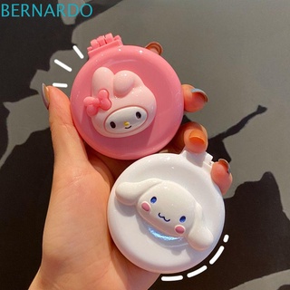 Bernardo หวีเบาะลม พร้อมกระจก ลายการ์ตูนหมี สีชมพู แบบสร้างสรรค์ สําหรับเด็กผู้หญิง