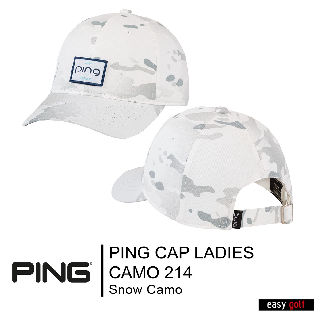 ping-cap-ladies-camo-214-ping-cap-women-หมวกกีฬากอล์ฟผู้หญิง