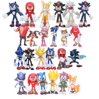 ภาพหน้าปกสินค้าSega Sonic The Hedgehog โมเดลตุ๊กตา Pvc 7 ซม. ของเล่นสําหรับเด็ก 6 ชิ้น / ล็อต ที่เกี่ยวข้อง