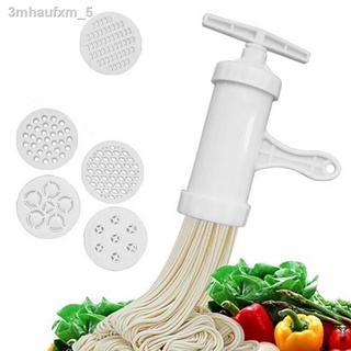 JIYUE Plastic Manual Pasta Maker Noodle Press Machine Spaghetti Machine Manual Kitchen Tools