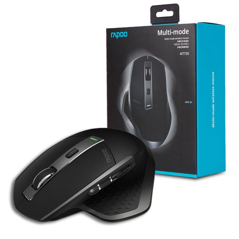 Rapoo Mt750s Multi Mode Wireless Mouse Bluetooth 3040 24ghz Shopee Thailand 5064