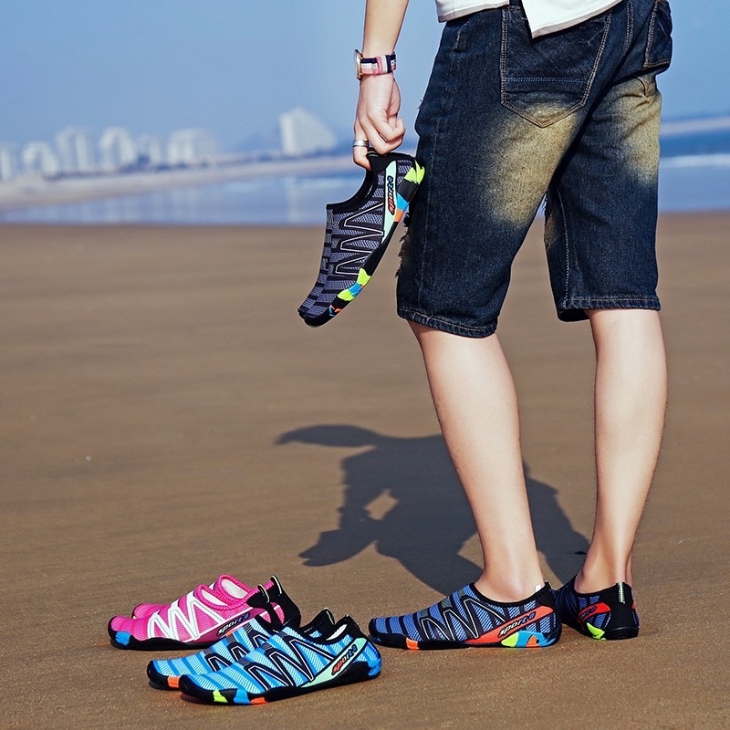 bikinifc-size-36-45-sb191-มี5สี-unisex-รองเท้าเดินชายหาด-เดินทะเล-ดำน้ำ-ว่ายน้ำ-เซิฟ-ออกกำลังกาย