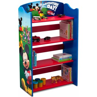 Disney Mickey Mouse Bookshelf ชั้นวางหนังสือลายมิกกี้เม้าส์ วัสดุทำจากไม้ทั้งชุด ลิขสิทธิ์แท้ นำเข้าจาก USA