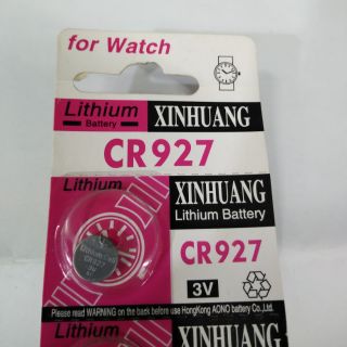 ถ่านcr927Lithium3Vไช้กล้อง&นาฬิกา​ข้อมือ​ก้อน45บ.