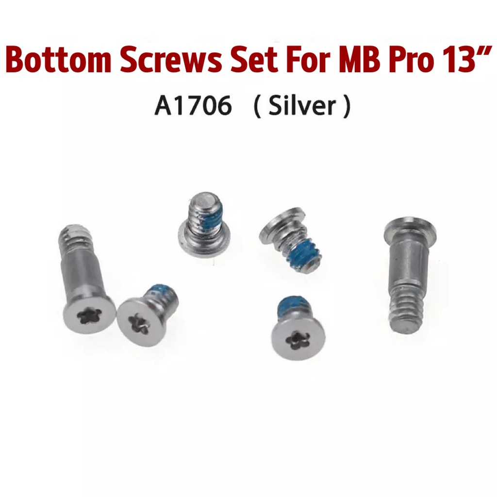 Bottom Screws Set MacBook Air/Pro 11” 12” 13