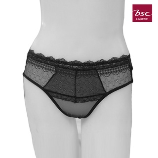 BSC Lingerie Panty กางเกงชั้นในเซ๊กซี่ ลูกไม้ ซีทรู รูปเเบบ BoyLeg- BU5327 IV