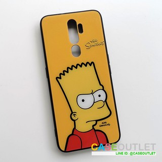 เคส Oppo A9 2020 | A5 2020 Simpson ซิมสัน หลังกระจก ขอบยาง