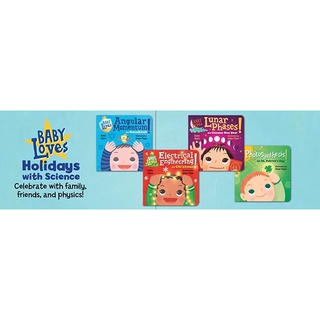 [หนังสือเด็ก] Baby Loves Holidays with Science วิทยาศาสตร์ อังกฤษ Medical School University STEM board book for babies