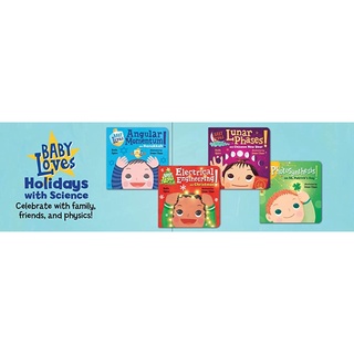 [หนังสือเด็ก] Baby Loves Holidays with Science วิทยาศาสตร์ อังกฤษ Medical School University STEM board book for babies