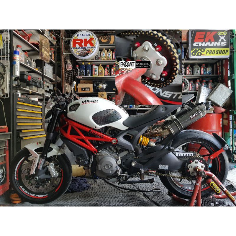 สเตอร์หลัง-carier-สำหรับ-ducati-796-hypermotard821-hyperstada-821-m1100-848evo-stretfihter848