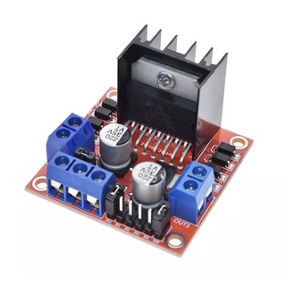 Dual H สะพาน DC Stepper Motor โมดูล L298N สำหรับรถสมาร์ท Arduino