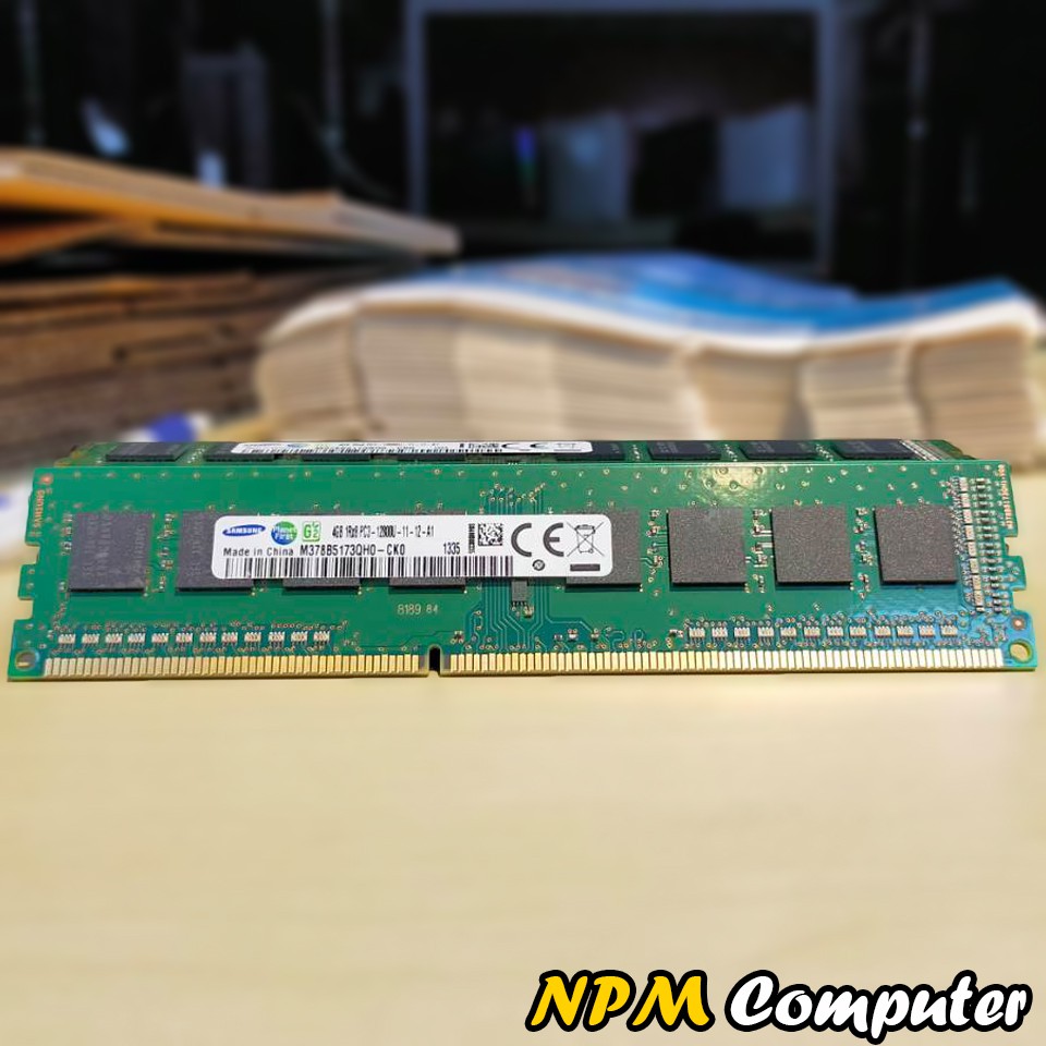 Samsung 4GB 1Rx8 PC3-12800U-11-12-A1 | Shopee Thailand