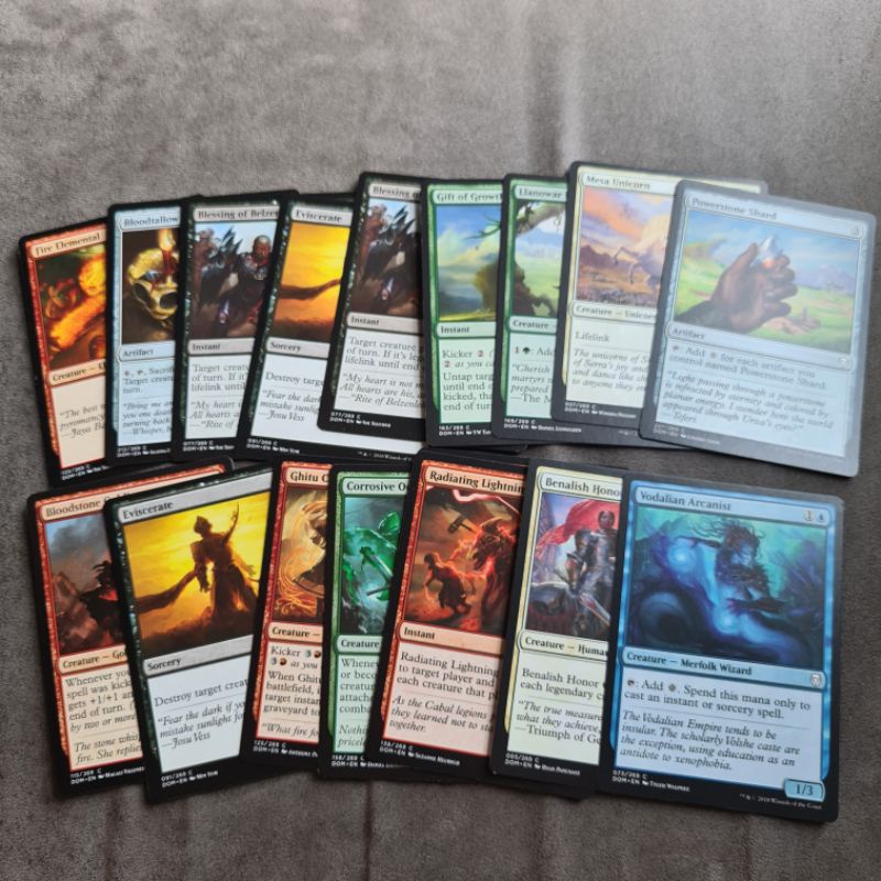 Random common (mtg) magic the Gathering หยิบคละให้เลือกไม่ได้ มีหลายแบบ ...