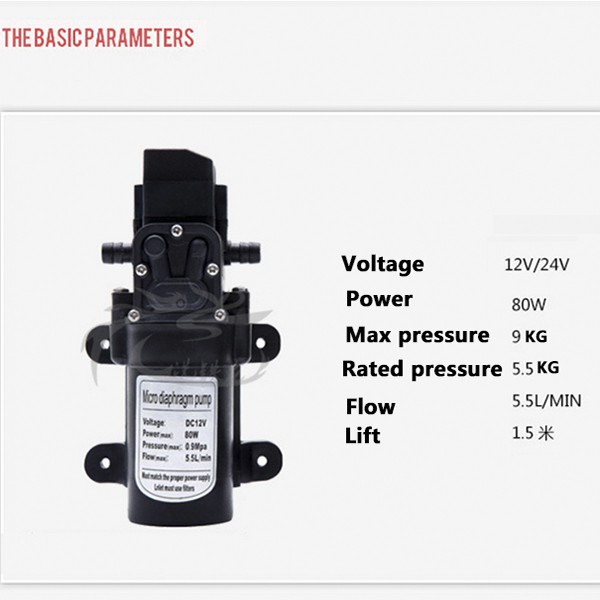 เครื่องปั๊มน้ำแรงดันสูง-dc-12v-24v