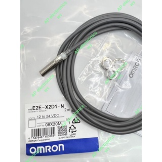 E2E-X2D1-N  Omron Proximity Switch Sensor    เซ็นเซอร์ รุ่น E2E-X2D1-N ขนาด8มิล(2สาย NO)ใช้