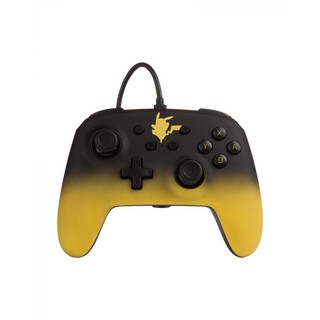 [+..••] NSW POKÉMON ENHANCED WIRED CONTROLLER FOR NINTENDO SWITCH – PIKACHU FADE (เกม Nintendo Switch™🎮)