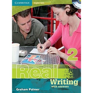 DKTODAY หนังสือ REAL WRITING 2 WITH ANSWER &amp; CD