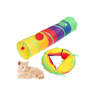 โปรโมชั่น Flash Sale : Boqi factory ของเล่นแมวอุโมงค์สนุกใหม่สำหรับแมวหรือสัตว์ขนาดใหญ่ อุโมงค์สัตว์เลี้ยง ของเล่นสัตว์เลี้ยง CS-75