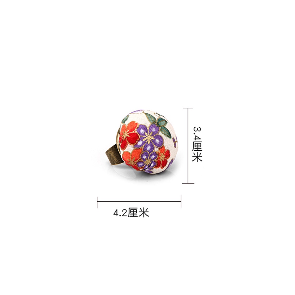 หมอนปักเข็มแบบแหวนสำหรับใส่นิ้ว-พร้อมส่ง