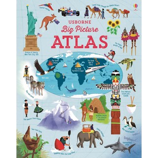 DKTODAY หนังสือ USBORNE BIG PICTURE ATLAS