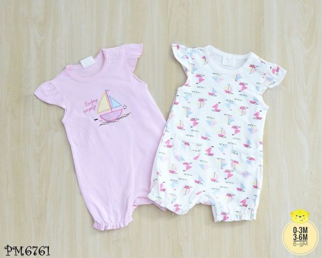 บอดี้สูท-มี-size-0-3m-3-6m-6-9m-ทั้งหมด-2-ชุด