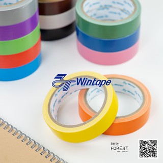 ภาพหน้าปกสินค้า【แพ็ค 6 ม้วน】 Wintape (วินเทป) เทปผ้าสีให้เลือก 14 สี 3 ไซส์ ความยาว 9 หลา กาวหนาพิเศษ Duct tape ที่เกี่ยวข้อง