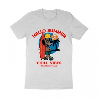 เสื้อยืดโอเวอร์ไซส์เสื้อยืด พิมพ์ลาย Hello Summer Gildan แฟชั่นฤดูร้อน สําหรับผู้ชาย และผู้หญิง 2S-3XL