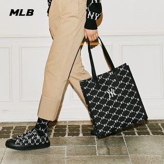 New mlb กระเป๋า NEW YORK YANKEE NY Tote Bag/กระเป๋าสะพายข้าง/กระเป๋าถือ/เหมาะสำหรับผู้ชายและผู้หญิง