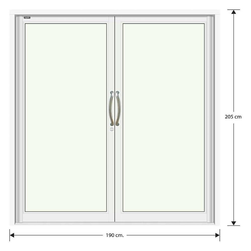 aluminum-door-aluminium-190x205cm-white-double-swing-door-3k-prime-door-frame-door-window-ประตูอลูมิเนียม-ประตูaluminum