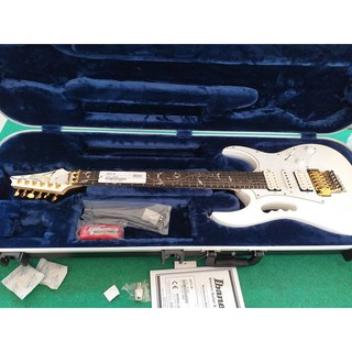 กีตาร์ไฟฟ้า Ibanez JEM7VP-WH STEVE VAI SIGNATURE MODEL+Ibanez M300C