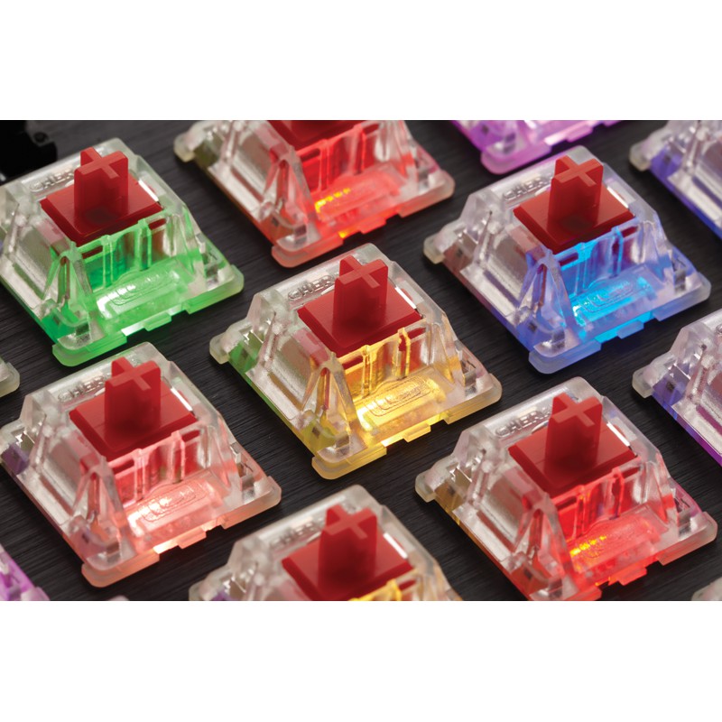 ภาพสินค้าCherry MX RGB Red Switches สวิทช์ จังหวะเดียว แบบ Linear จาก Cherry จากร้าน gaming_planet_official_store บน Shopee ภาพที่ 2