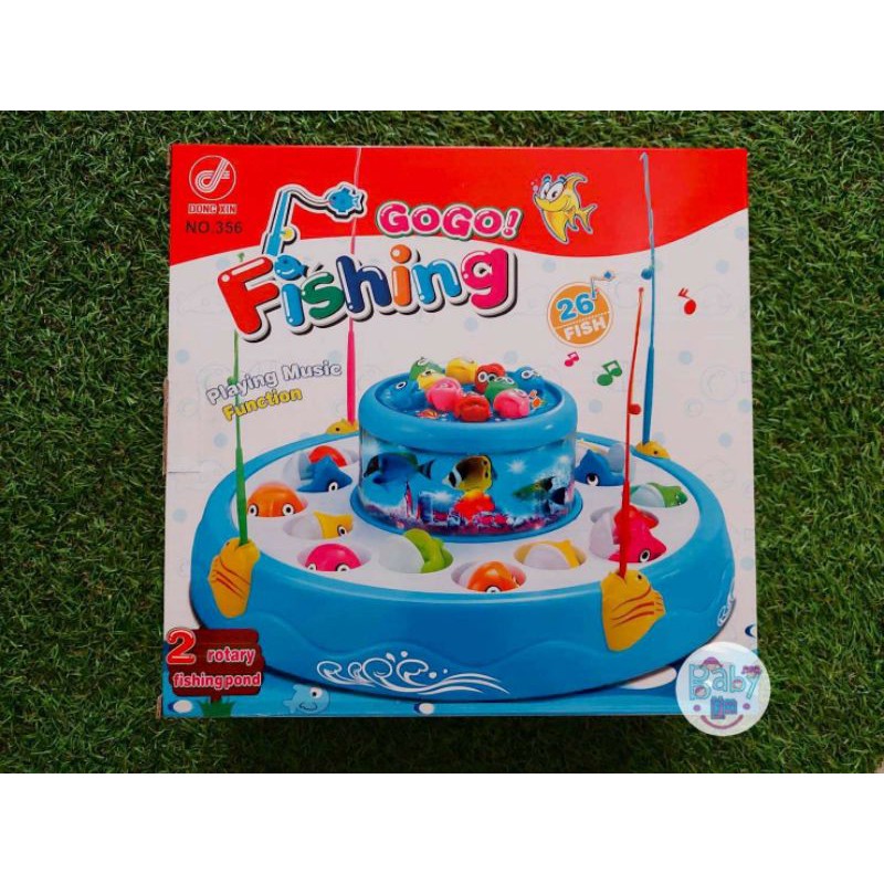 ของเล่น-เกมส์ตกปลา-2-ชั้น-มีเสียงมีไฟ-gogo-fishing