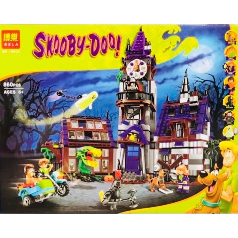 ss-toys-เลโก้-สกูบี้ดู-10432-สคูบี้ดู-แมนชั่นผีสิง-scooby-doo-mystery-mansion-จำนวน860ชิ้น