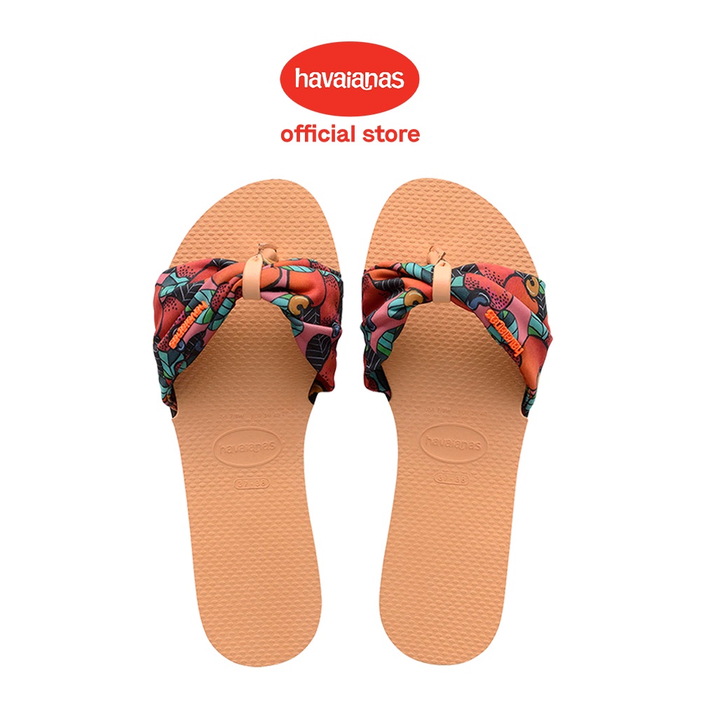 Havaianas Women You Saint Tropez Sandals Peach Shopee Thailand