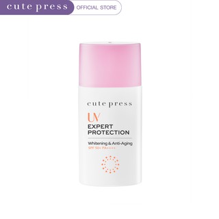 CUTE PRESS ครีมกันแดด UV EXPERT PROTECTION WHITENING & ANTI-AGING SPF 50+ PA++++ 40 ml