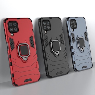 Phone Case Samsung Galaxy A22 5G A 22 4G M32 A22S A12 A13 M12 M52 5G Shockproof Hybrid Armor Rugged Magnetic Finger Ring Holder Hard Case Phone Back Cover