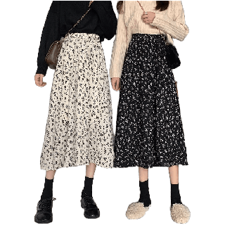 โปรโมชั่น : ส่งไวจากไทยSELLDA กระโปรงลายดอก เข้าใหม่ มีซับใน ผ้าชีฟองพริ้วๆ เอวสม็อคหลัง