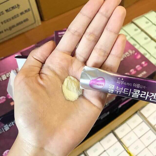 แท้-พร้อมส่ง-คอลลาเจนม่วง-collagen-beauty-ilyang-30-ซอง-ระวังของแอบอ้างบ้างร้านขายผสมกัน