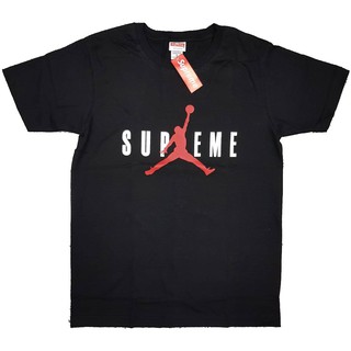 เสื้อยืดโอเวอร์ไซส์🧵 เสื้อยืด คอกลม แขนสั้น แฟชั่น สุพรีม Supreme Jordan Sport nike ไนกี้ unisexS-3XL