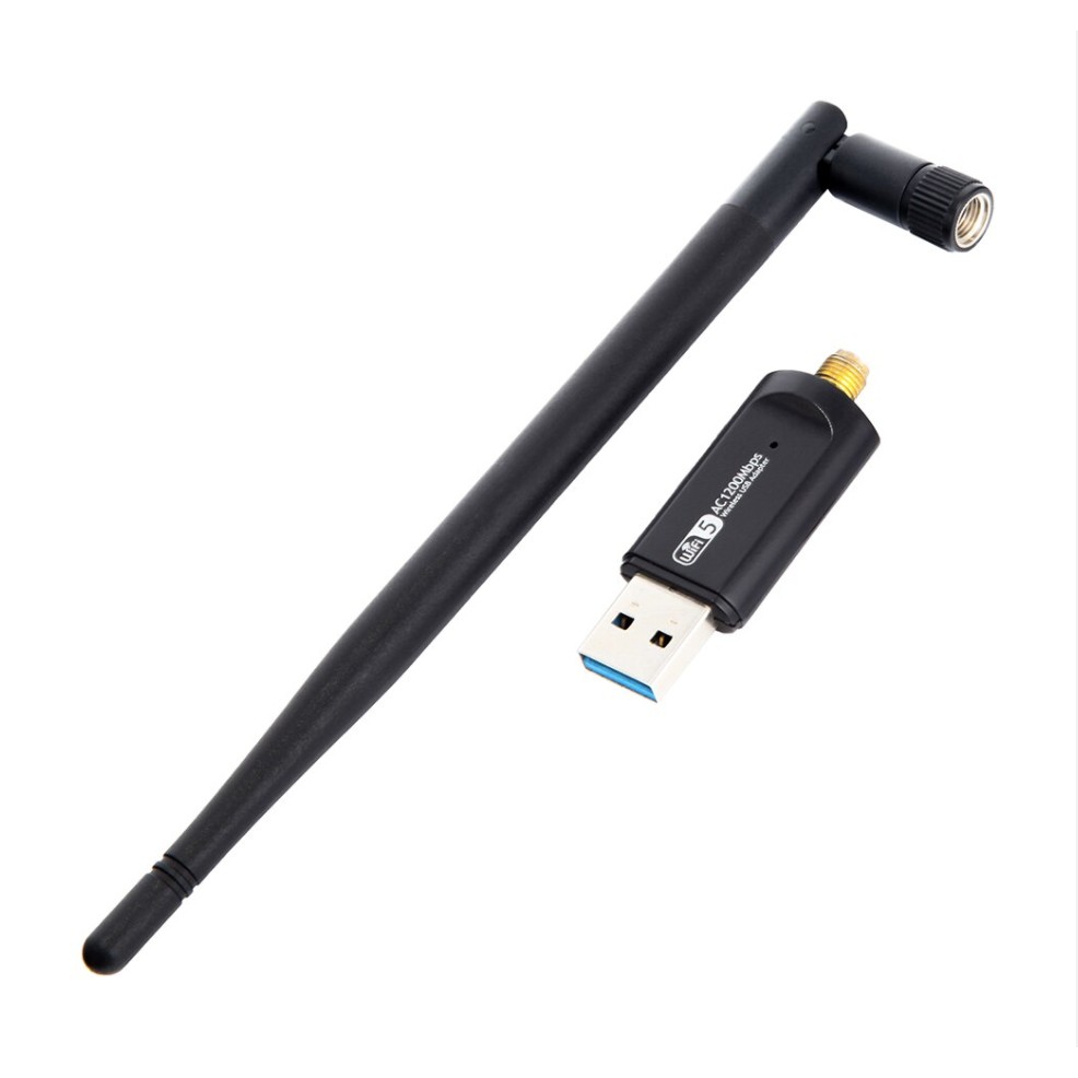 ภาพหน้าปกสินค้า1200Mbps ตัวรับ/ดูดไวไฟ 2 ย่าน2.4 GHz+5G ความถี่ dual Band USB Adapter USB WiFi 5G จากร้าน banny.it บน Shopee