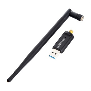 ภาพขนาดย่อของภาพหน้าปกสินค้า1200Mbps ตัวรับ/ดูดไวไฟ 2 ย่าน2.4 GHz+5G ความถี่ dual Band USB Adapter USB WiFi 5G จากร้าน banny.it บน Shopee