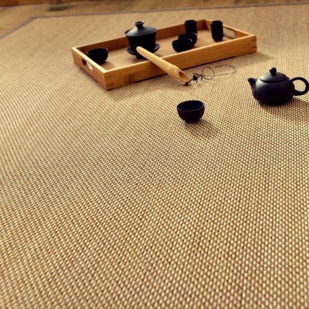 พรมไม้ไผ่สไตล์ญี่ปุ่นห้องนั่งเล่นห้องนอนพรมไม้ไผ่-ผ้าห่มเสื่อหน้าต่างเสื่อทาทามิสามารถปรับแต่ง-s1a0