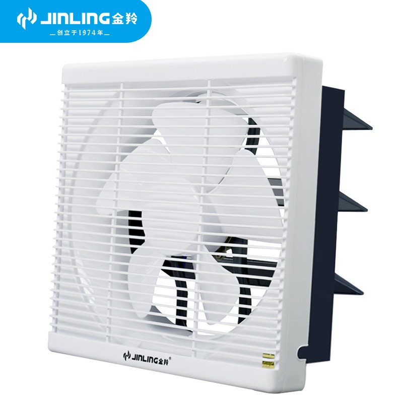 ภาพหน้าปกสินค้าJinling พัดลมระบายอากาศ Ventilation Fan For Kitchen Bathroom แบบติดผนัง พัดลมดูดอากาศ เสียงเงียบ HSJ