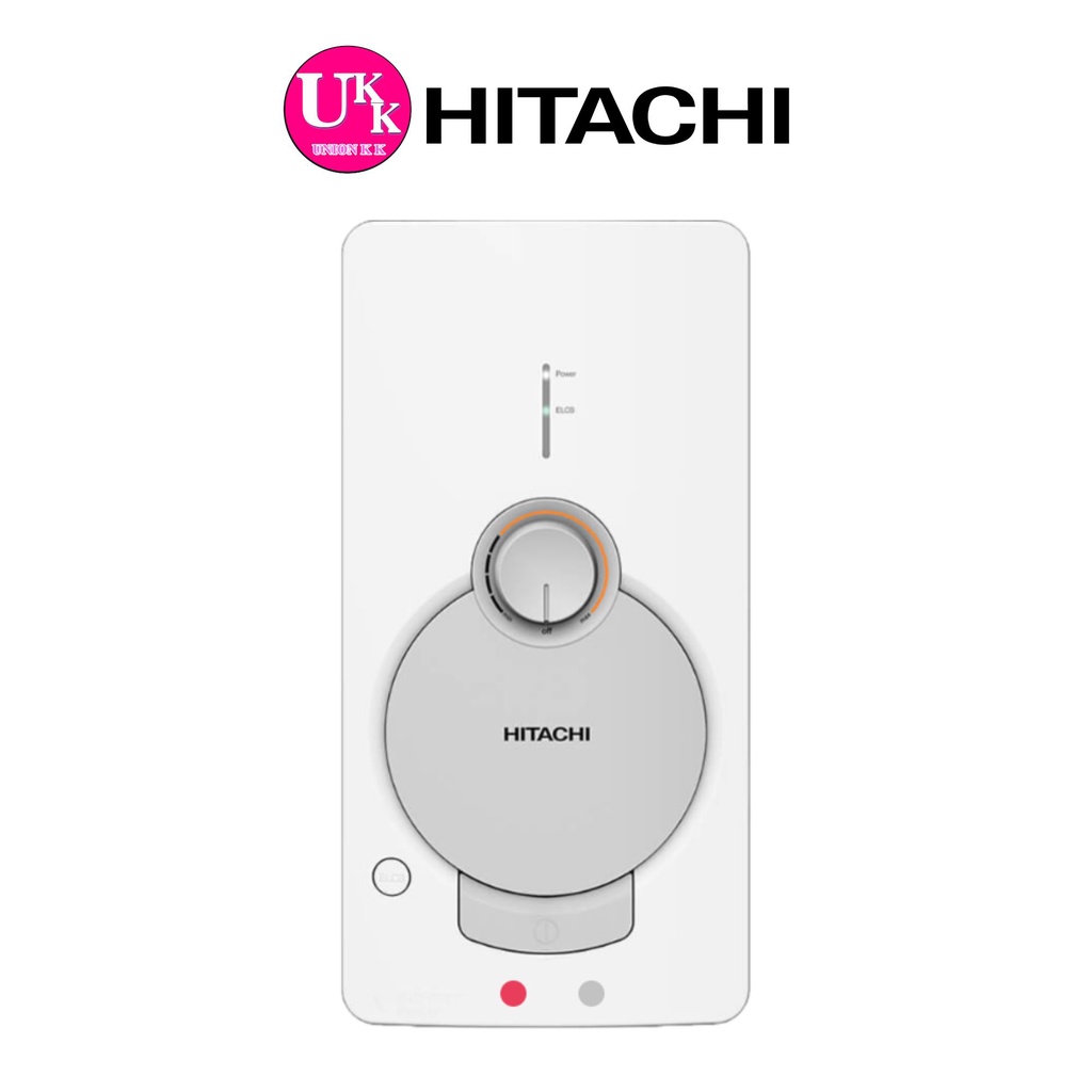 ภาพหน้าปกสินค้าHITACHI เครื่องทำน้ำอุ่น รุ่น HES-48G สี BKดำ WHขาว (4800 วัตต์) ( HES-48 HES48G HES48 HES45B HES-45B HES-45 ) จากร้าน unionkk บน Shopee