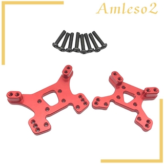 [AMLESO2] 2x Aluminum Metal Front Rear Shock Tower for Wltoys 144001 1/14 Scale RC Car