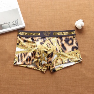 🔥M L XL 🔥กางเกงในแฟชั่นชาย Versacat ทรนboxer สีละแบบตามภาพ