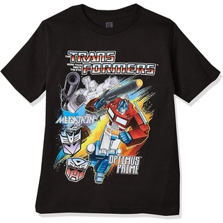 เสื้อยืดแขนสั้น พิมพ์ลาย Transformers เหมาะกับของขวัญวันเกิด สําหรับผู้ชาย