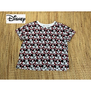🍍Disney x cotton x T-shirt  micky x XL น่ารัก  • อก  44 ยาว 25 Disney แท้