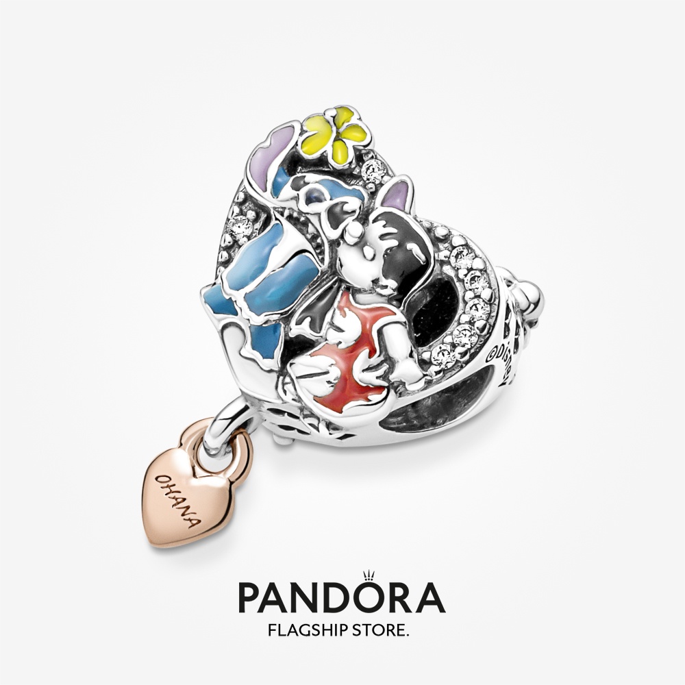 pandora-เครื่องราง-ชุบทอง-14k-รูป-disney-ohana-lilo-stitch-ของขวัญวันเกิด-สําหรับสุภาพสตรี-p615