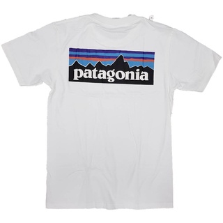 เสื้อยืด คอกลม แขนสั้น แฟชั่น ลายภูเขา patagonia พาตาโกเนีย ปาตาโกเนีย unisex